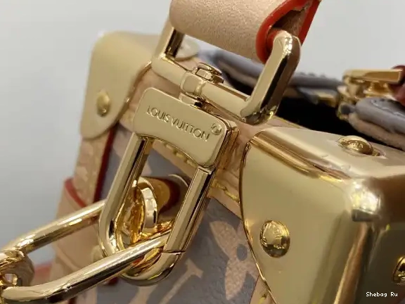 Side VUITTON PM-18*12.5*8CM LOUIS Trunk 0515